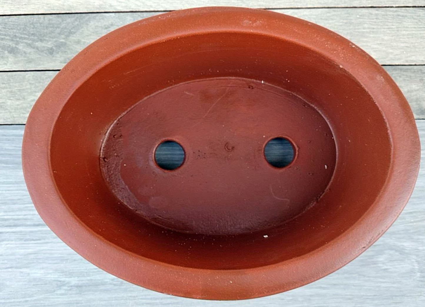 Purple Sand Bonsai Pot handmade The manger Pot simple retro breathable Pot ZiSha Planter 紫砂马槽盆 花盆