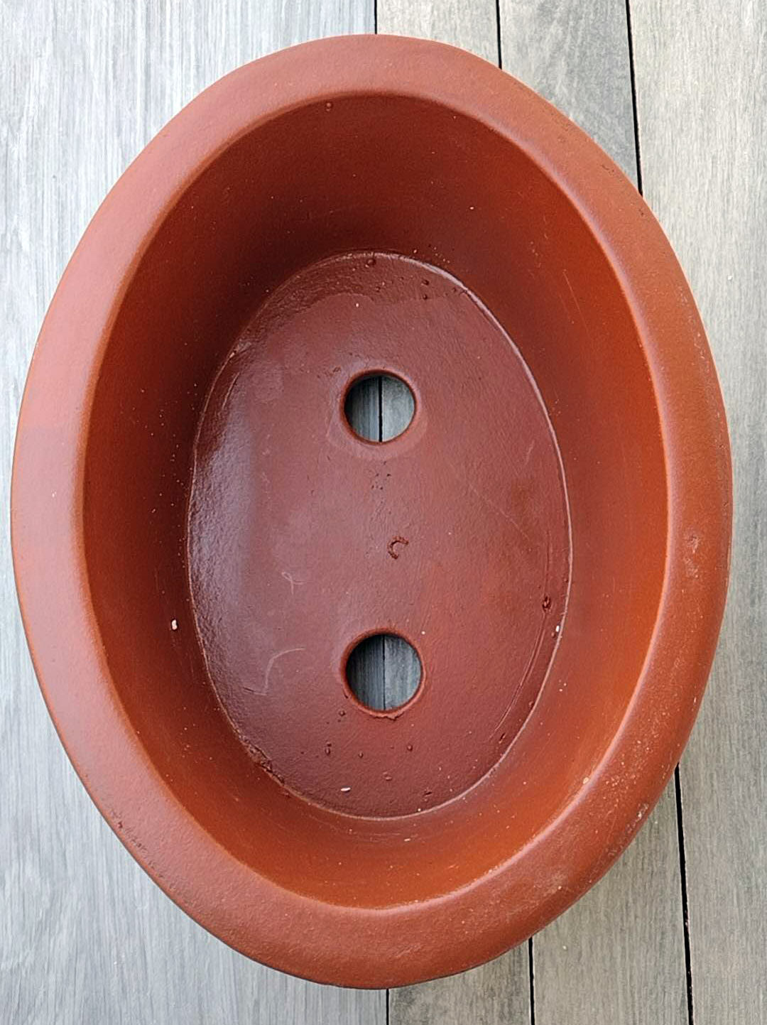 Purple Sand Bonsai Pot handmade The manger Pot simple retro breathable Pot ZiSha Planter 紫砂马槽盆 花盆