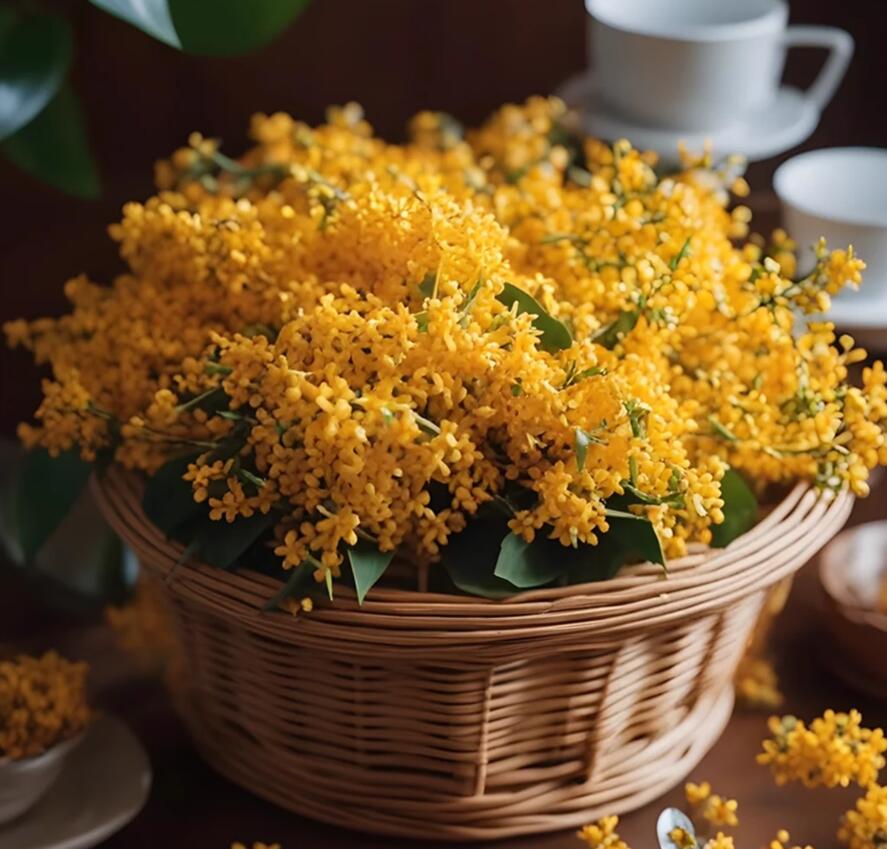 Sweet osmanthus varieties Pre-sale the Four Seasons Osmanthus 四季桂 with buds