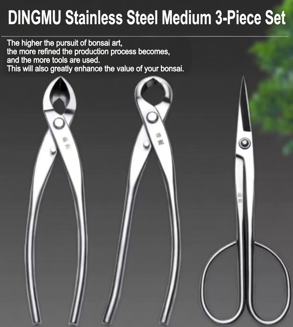 Pre Sale CYMUS Premium 440C Stainless Steel Bonsai Tools – Built for P