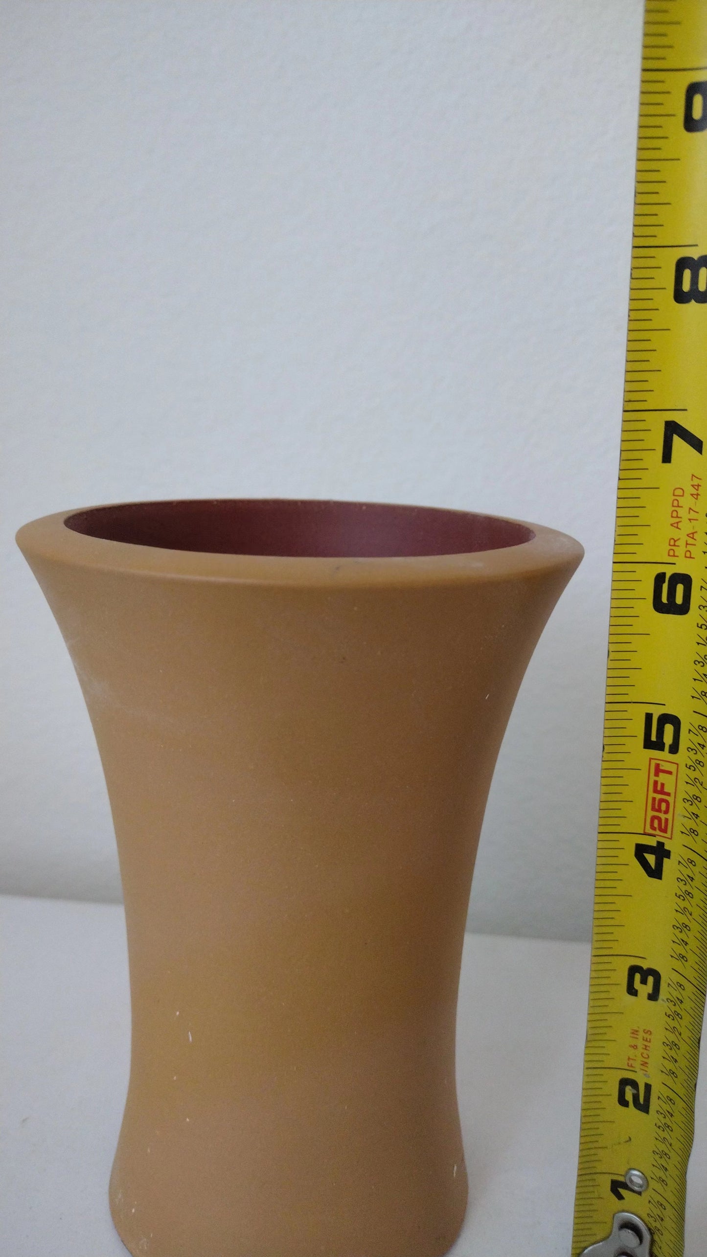Purple Sand flower pot with holes Orchid pot