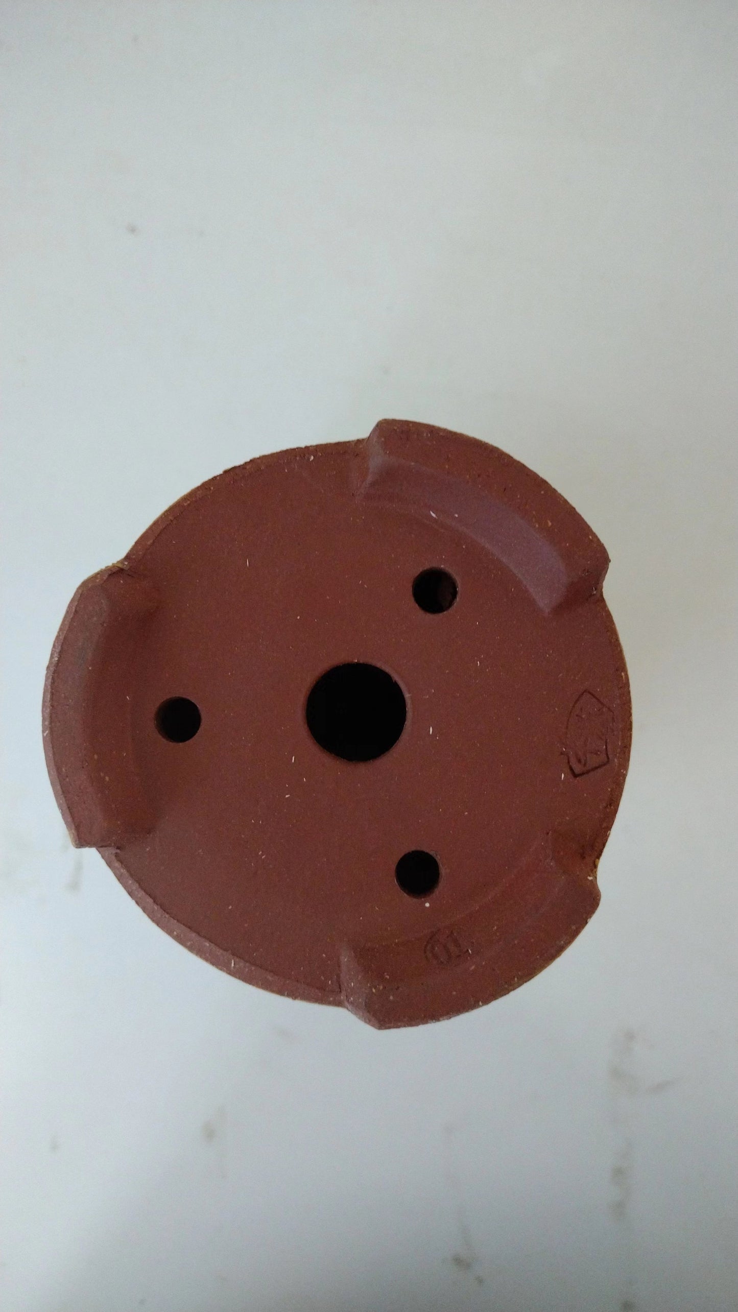 Purple Sand flower pot with holes Orchid pot