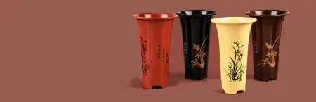 Plastic orchid pot for sale