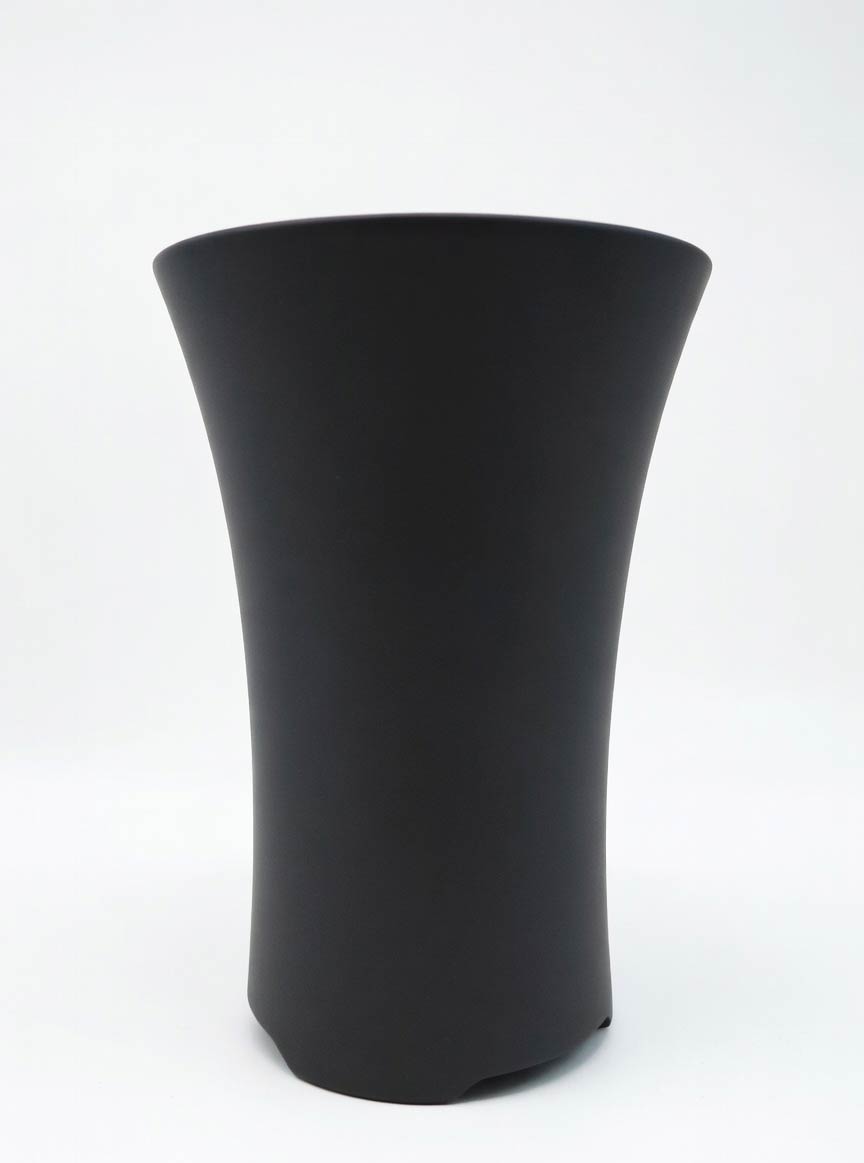 Purple Sand flower pot with holes  Orchid pot