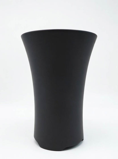 Purple Sand flower pot with holes  Orchid pot