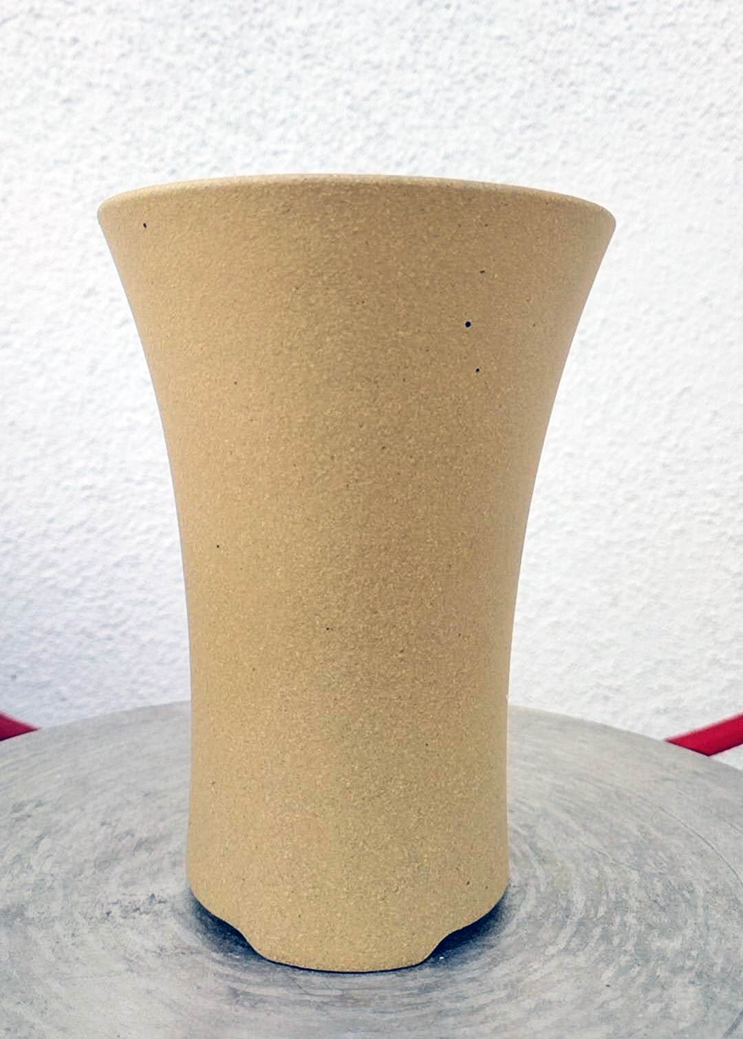 Purple Sand flower pot with holes  Orchid pot