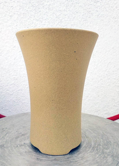 Purple Sand flower pot with holes  Orchid pot