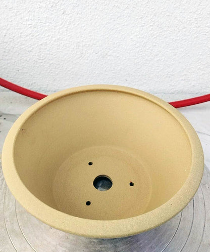 Bonsai pot handmade Ancient Poetry Flower Pot simple retro breathable zisha pot