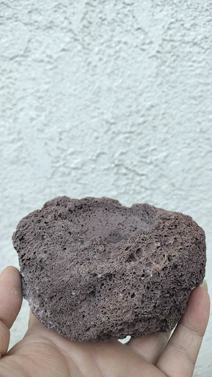 Lava Rock pots – All Natural, Perfect for Succulents and Air Plants.Carved rock planter. Planter pot for Calamus, bonsai, Moss