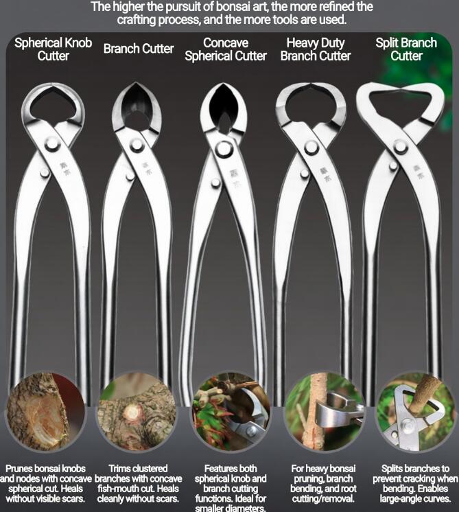 Pre Sale CYMUS Premium 440C Stainless Steel Bonsai Tools – Built for P