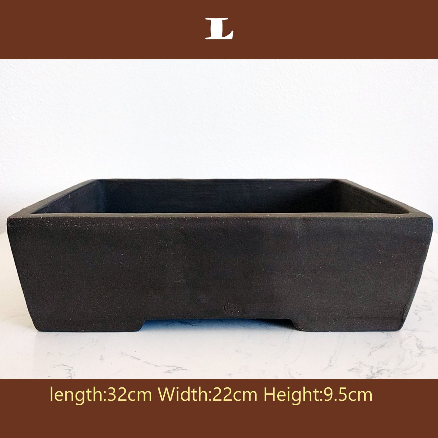 Purple Sand Bonsai Pot Handmade Bonsai Pot Purple Clay Bonsai Basin