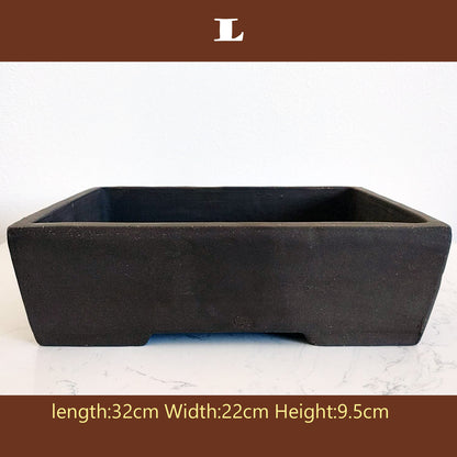 Purple Sand Bonsai Pot Handmade Bonsai Pot Purple Clay Bonsai Basin