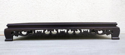 Purple Sand Bonsai Pot handmade The Song porcelain kiln Pot with tray simple retro breathable Pot ZiSha Planter 哥窑盆景盆