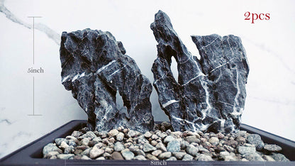Qinglong Stone – All Natural, Natural Landscape bonsai Stone 青龙石 Natural stone