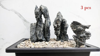Qinglong Stone – All Natural, Natural Landscape bonsai Stone 青龙石 Natural stone