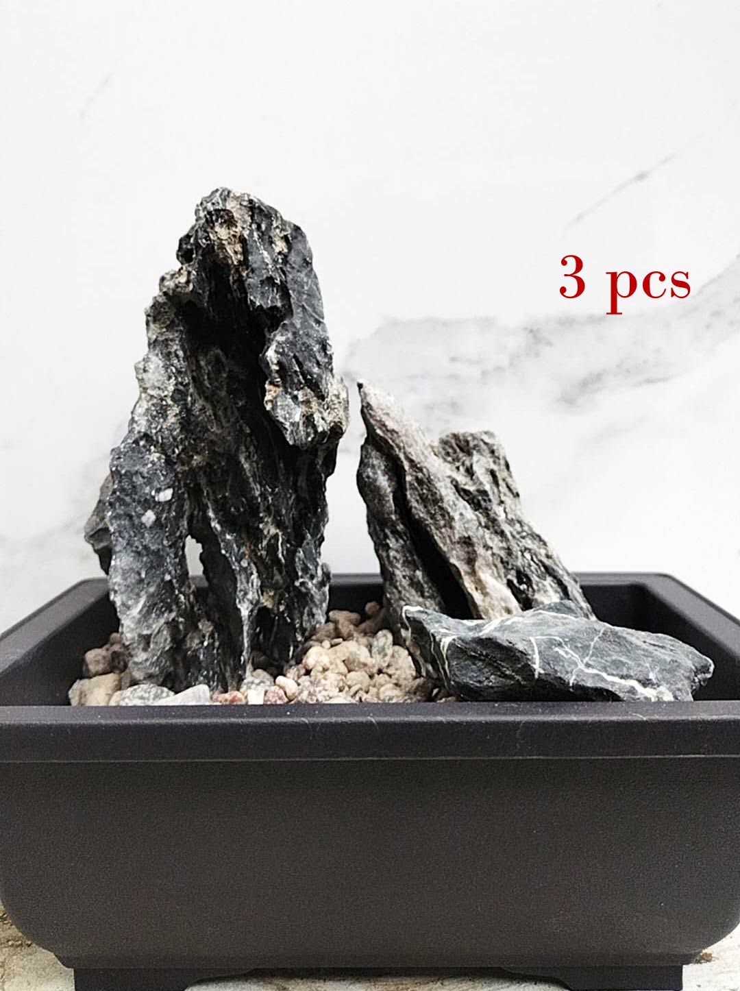 Qinglong Stone – All Natural, Natural Landscape bonsai Stone 青龙石 Natural stone