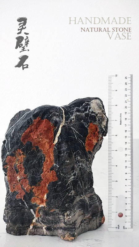 Crafted from authentic Zhenzhu-layer Lingbi stone