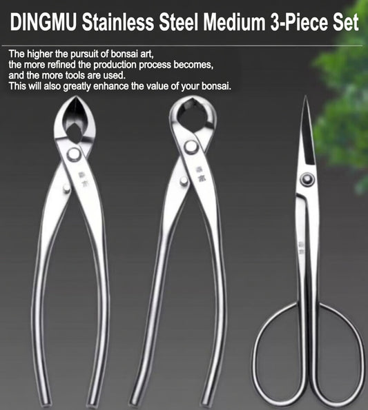 Pre Sale CYMUS Premium 440C Stainless Steel Bonsai Tools – Built for Precision & Longevity