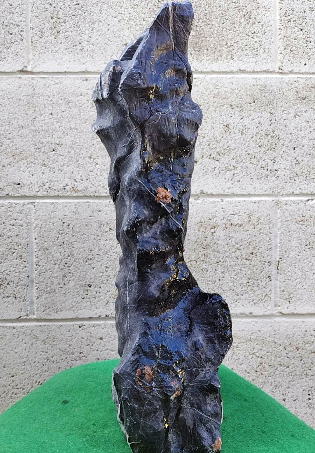 Whole Natural Landscape bonsai Stone Vase China solid natural stone ornament