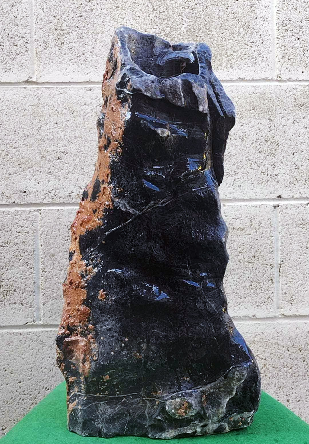 Whole Natural Landscape bonsai Stone Vase China solid natural stone ornament