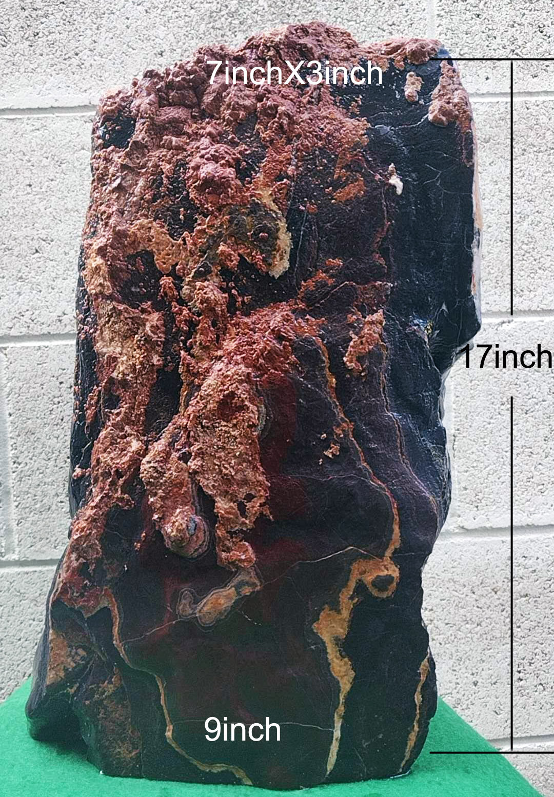 Whole Natural Landscape bonsai Stone Vase China solid natural stone ornament L2