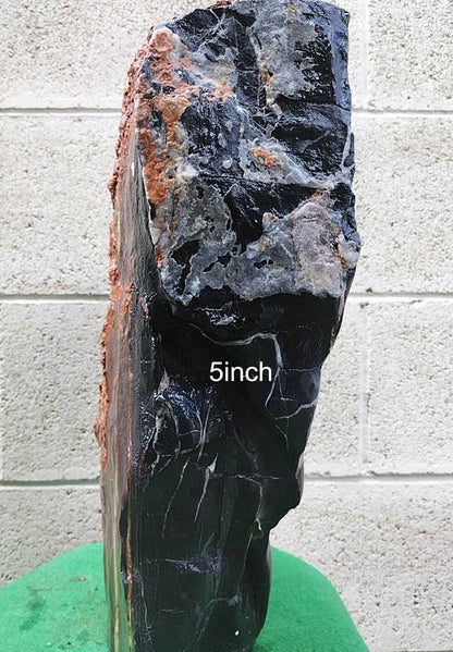 Whole Natural Landscape bonsai Stone Vase China solid natural stone ornament L2