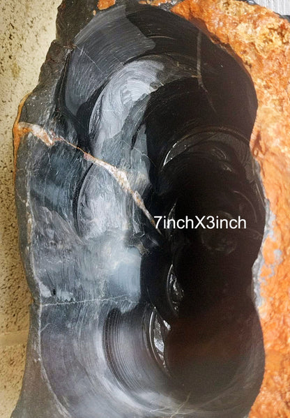 Whole Natural Landscape bonsai Stone Vase China solid natural stone ornament L2